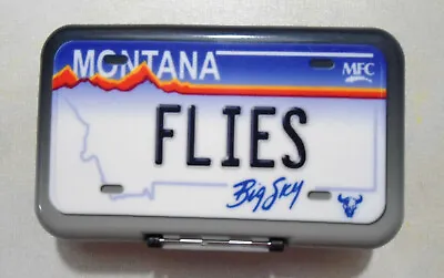 Montana Fly Company Mfc  Montana Flies Plate  Poly Fly Box W/ Slit Foam • $17.97