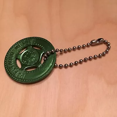 Custom Green Metal Typer Identification Good Luck Medal Token Coin Vintage • $6