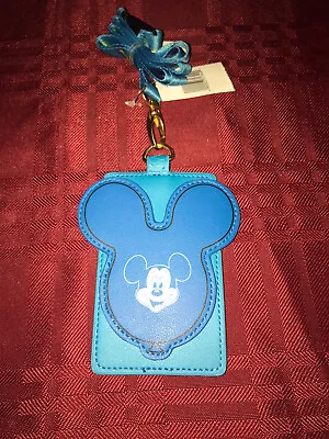 NEW Disney Parks Loungefly Mickey Mouse Balloons Lanyard Cardholder 2021 • $39.99