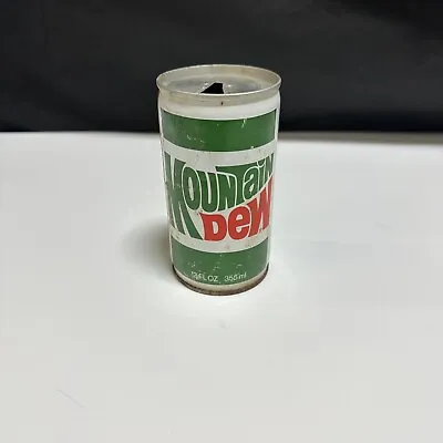 Vintage Mountain Dew 12 Ounce Can Patina • $13.99