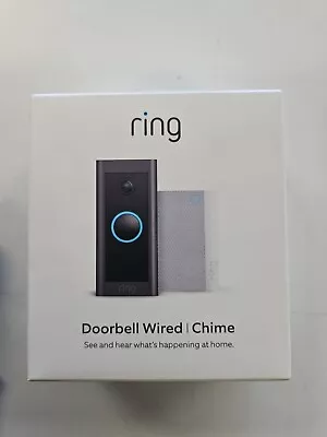 Ring Doorbell Wired Chime 1080p HD Hardwired Video Doorbell 23-009755-01 NEW • $54.99