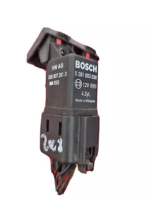 0281003038 Vag Diesel 9-Pin Glow Plug Relay And Plug RB6 4 Zyl Bosch 038907281D • $19.89