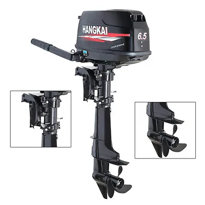 3.6-6HP 2Stroke HANGKAI Outboard Motor Fishing Boat Engine Water Cooled CDI  • $246