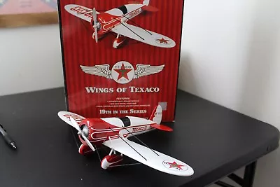 Wings Of Texaco Ertl Cast 1930 Travel Air Model R Mystery Ship 19th Series NIB • $9.95