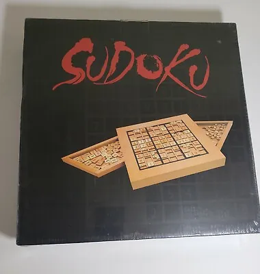 Sudoko Wooden Game Board And Pieces / New In Box / By Wood Expressions Inc. • $23.95