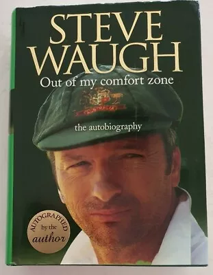 $32.90 • Buy STEVE WAUGH - Signed PRESENTATION AUTOBIOGRAPHY H/C BOOK OUT OF MY COMFORT ZONE