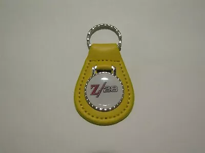 $9.99 • Buy Chevrolet Camaro Z/28 Z-28 Z28 Vintage Emblem Logo Keychain Keyring Yellow