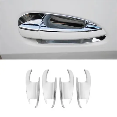 4pcs Chrome Door Handle Bowl Cover Trim For Benz B C E GLK ML GL GLE GLS Class • $21.50