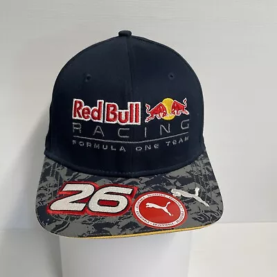 Red Bull Racing F1 Team Puma Daniel Kvyat No 26 Mens Hat Cap • $29.95