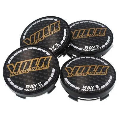 4pcs 60mm Car Sport Rim Wheel Cap Rays Volk Racing Wheels Rays TE37 CE28 RE30 • $17.92