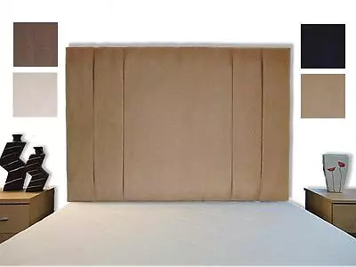 £69.99 • Buy Mili High Bed Headboard F.Suede Single, Double, King, Super All Sizes, Colours