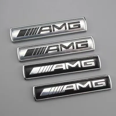 2x For AMG Logo Side Emblem Badge Sticker Fender Badges For AMG • $12.99