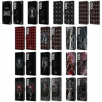 Official Anne Stokes Gothic Leather Book Wallet Case For Samsung Phones 4 • £6.95