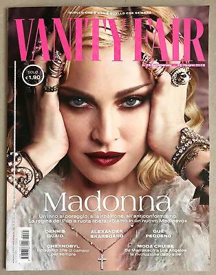 Madonna Exclusive * Vanity Fair Italy * 2019 * Htf! * Madame X * Dennis Quaid • $37.30