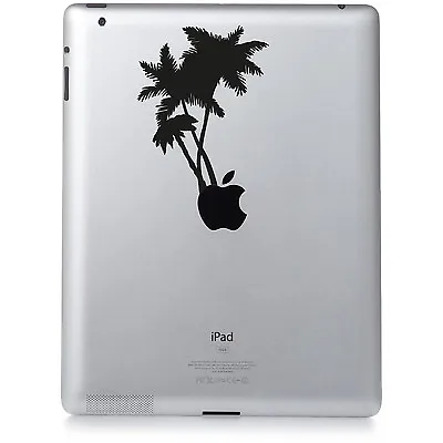 £2.45 • Buy PALM TREE Apple IPad Macbook Mac Laptop Sticker Vinyl Decal. Custom Colour