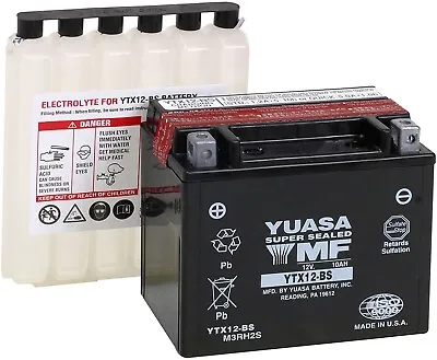 $87.80 • Buy Yuasa YTX12-BS Battery
