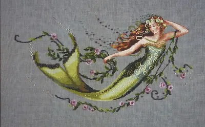 Mirabilia EMERALD MERMAID-Counted Cross Stitch Chart/Pattern-xStitch-MD77 • $16