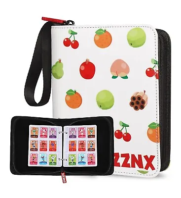 Fruit 495 Pockets Binder Holder For Mini Amiibo Cards 1.3”x1” ACNH NFC Tag Game • $24.99