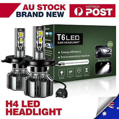 2X H4 Headlight Light LED For Nissan Patrol Y61 GR GU Station Wagon 3.0 DTi 2000 • $32.39