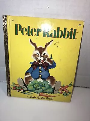 A Little Golden Book Peter Rabbit By Beatrix Potter Vintage 1958 #505 • $7.50