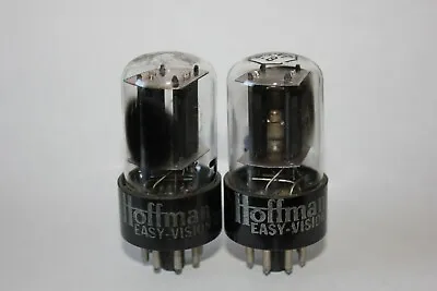 2 X USA Hoffman 6SN7GTA Preamp Tubes Tested Good ! (N-1230) • $78.76