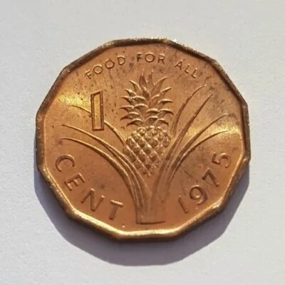 $3.69 • Buy 1975 Swaziland Food For All 1 Cent Coin