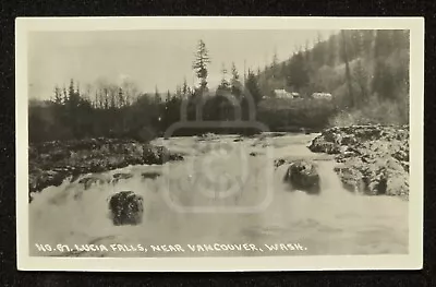 RPPC Lucia Falls LewisRiver. Vancouver Washington. C 1940's Clark County  • $13.95