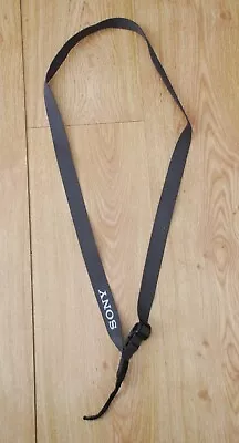 Sony Strap Lanyard Camcorder Camera Digital Grey Neck Handycam Genuine 75cm Max • £6.99