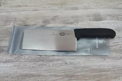 Victorinox Chinese Chefs Meat Kitchen Cleaver 18cm Fibrox Handle 5.4063.18 • $50.99