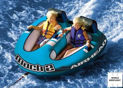 Towable Inflatable Rafts For Kids Adults Two Person Water Rafting Inner Tube Ski • $229.99