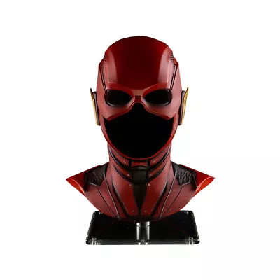 Justice League The Flash Helmet 1/1 Life Size Prop Cosplay Model Mask Gift • $441.53