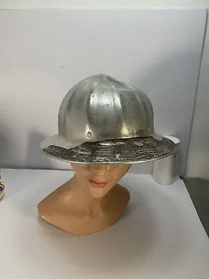 $29.95 • Buy 1950's Vintage USA Made Aluminum Hard Hat Helmet Superlite 