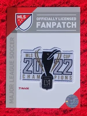 2022 MLS Cup Champions LAFC Collectible Patch Official • $17.99
