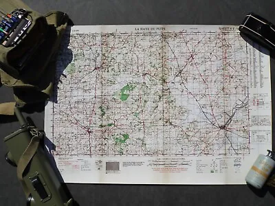 6x US Normandy Invasion Maps 101st 82nd Airborne Carentan (M1936 Dispatch Case) • £35