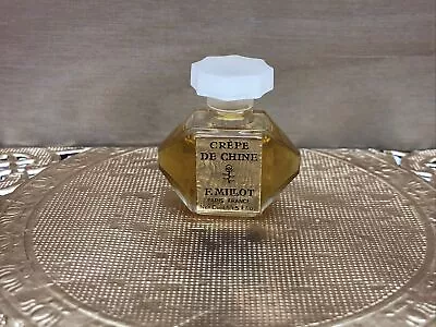 Crepe De Chine Perfume Splash Micro Mini 1/15 Oz. By F. Millot. Vintage • $34.95