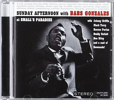 Babs Gonzales SUNDAY AFTERNOON WITH BABS GONZALES AT SMALL'S PARADISE • $19.98