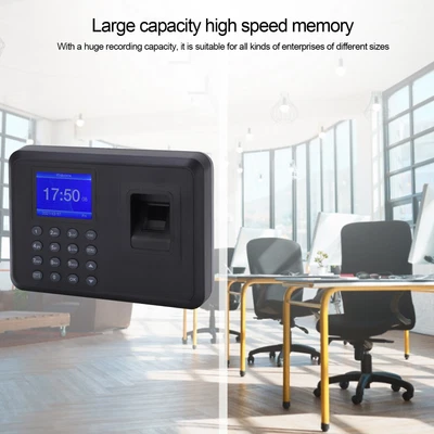 £21.76 • Buy Fingerprint Attendance Machine 2.4in Screen Fast Identification DC5V/1A Pass GFO