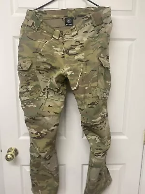 Wild Things Tactical Multicam Soft Shell Pants XL Military Fleece Lined 50032 • $85