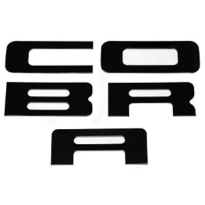 For 2003-2004 Cobra Stainless Bumper Inserts GLOSS BLACK New FREE SHIPPING • $34.99