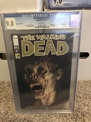 Signed Walking Dead #87 CGC 9.8 SDDC San Diego Comic Con 2011 • £55.52