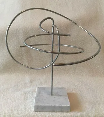 Michael Cutler Kinetic Sculpture Mobile MidCentury Modern Stainless Steel Signed • $850