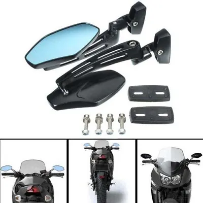 Motorcycle Rearview Rear View Mirror For YAMAHA FZ1 FZR YZF 600 R R1 R6 R6S 1000 • £26.43