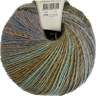 Patons 8ply Sierra Wyoming #3704 - 80% Acrylic 20% Wool - 375m - 150g $9.95 • $9.95