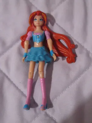 2012 Winx Club Bloom Doll Articulated Mini FIgure 3.75 Inch Jakks Pacific • $10