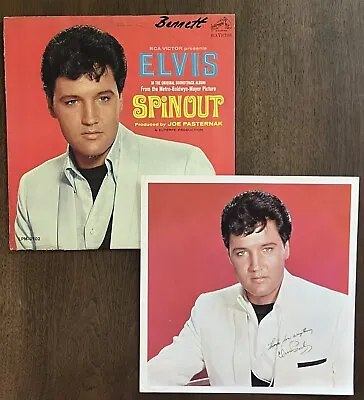 $100 • Buy Elvis Presley Spinout Bonus Photo RCA Victor LPM-3702 1966 Mono Misprint Labels