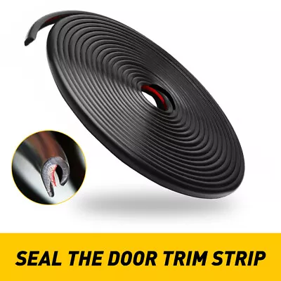 32ft U Shape Rubber Seal Car Door Guard Edge Molding Trim Protectors Strip EOA • $13.29