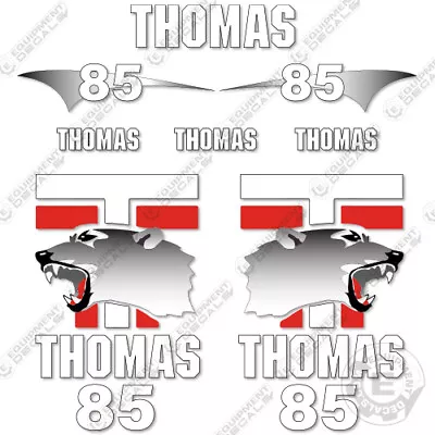 Fits Thomas 85 Decal Kit Skid Steer - 7 YEAR OUTDOOR 3M VINYL! • $254.68