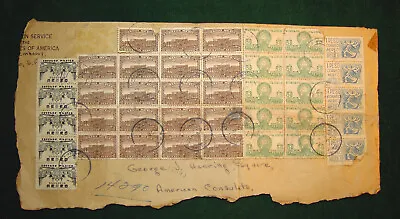 Lot Of 39 Mexico 1934  1935 Servicio Aereo Stamps Airmail Stamps • $4.95