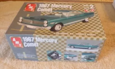 Look  Amt 1967 Mercury Comet Scale 1/25 Model Kit Open Box  • $45