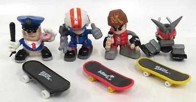 Tech Deck Dude World Industries Lot Of 4 Figures And 3 Skateboards • $25.46